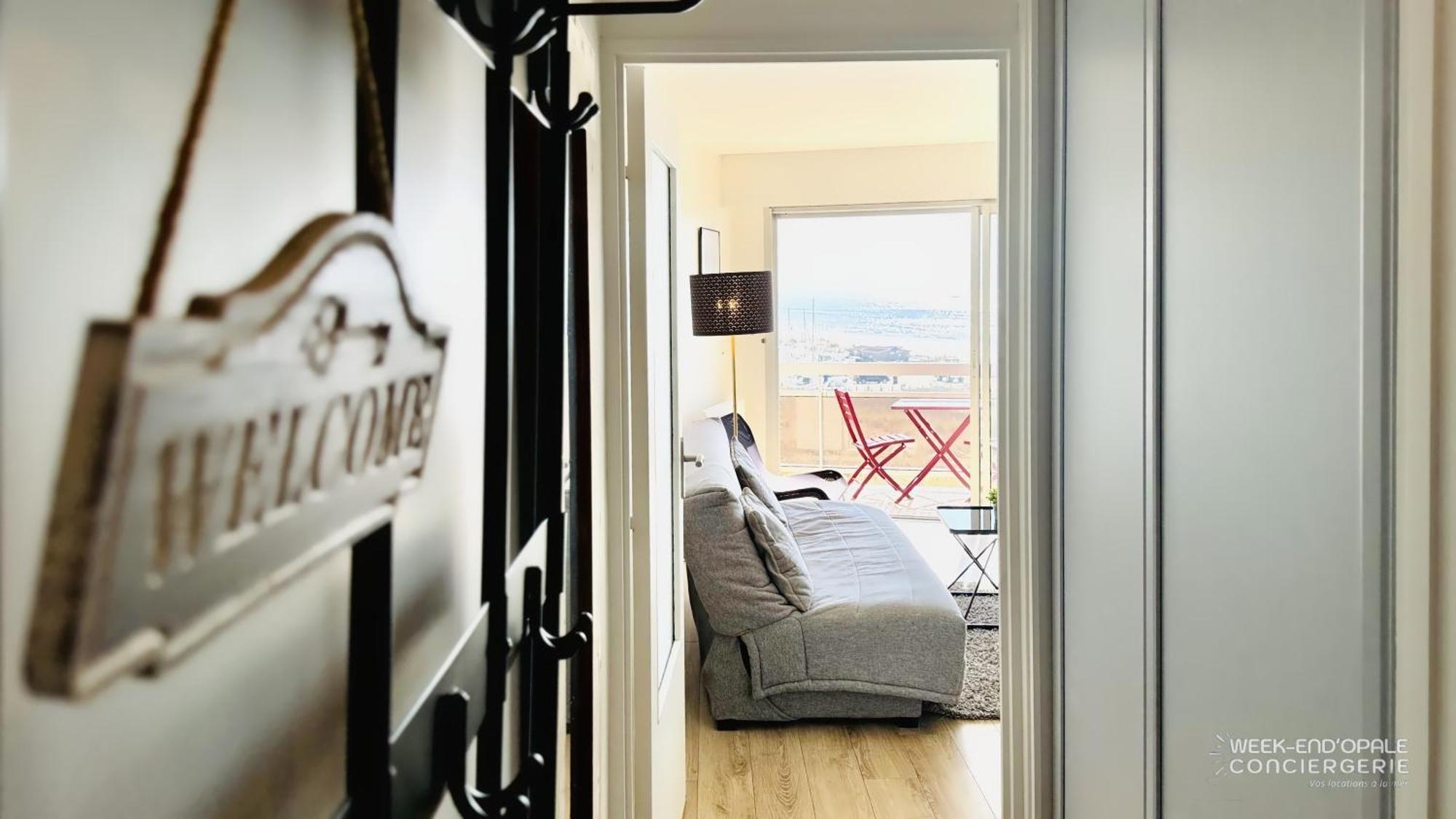Appartement Vue Mer Au Pied De La Plage De Merlimont Exterior photo